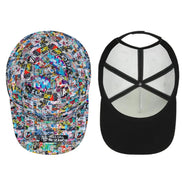 Bent Snapback Cap (All-Over Printing) by SALE_DESIGN-Personal Design