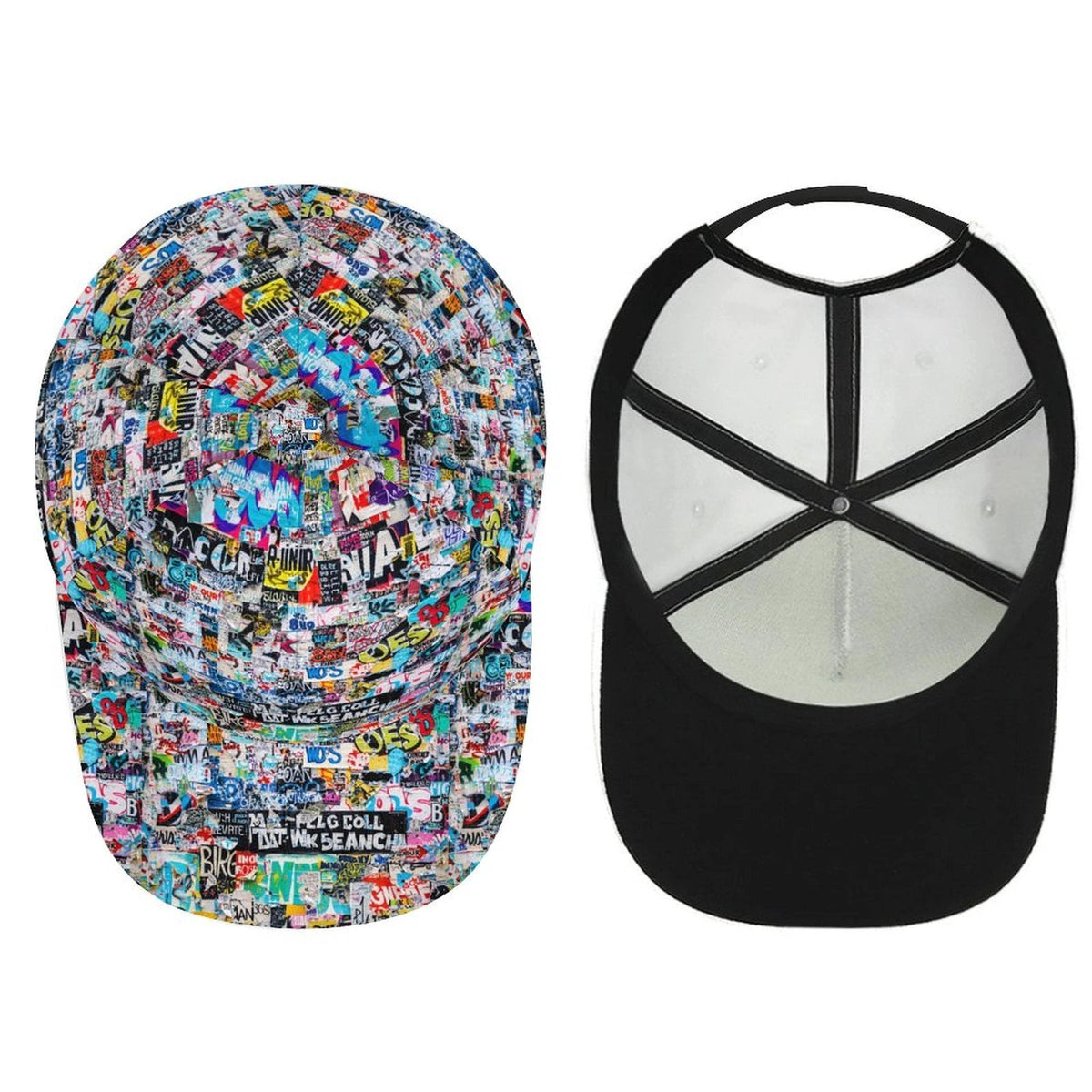 Bent Snapback Cap (All-Over Printing) by SALE_DESIGN-Personal Design