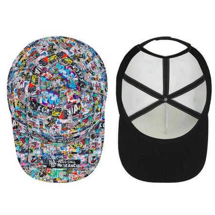 Bent Snapback Cap (All-Over Printing) by SALE_DESIGN-Personal Design
