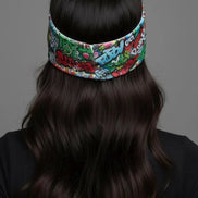 Graffiti Street Art Sports Headband - Sweat-Wicking Maximalist Hairband for HIIT, Running & Urban Fitness - Aesthetic Rebellion