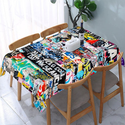 Rectangular Tablecloth(One-sided Printing) by SALE_DESIGN-Personal Design