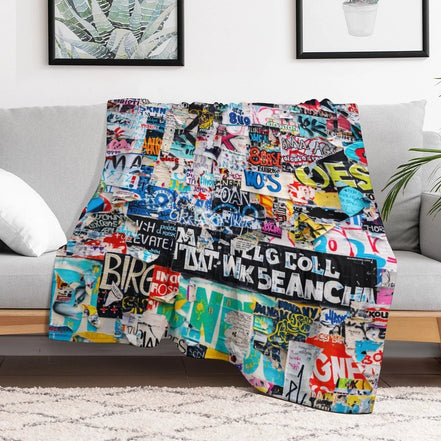 280gsm Flannel Throw Blanket for Bedroom-30"×40"