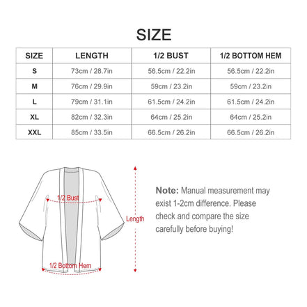 Drop Shoulder Male Kimono Cardigan(All-Over Printing) by SALE_DESIGN-Personal Design