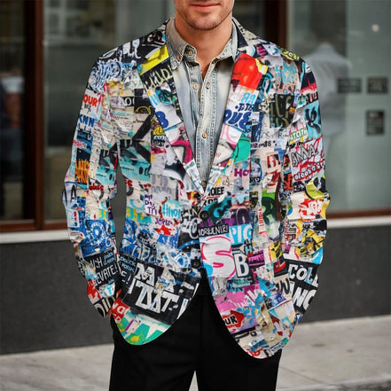 260gsm Two Button Suit(All-Over Printing) by SALE_DESIGN-Personal Design