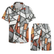 Short Sleeve Shirt and Shorts Set(All-Over Printing) by SALE_DESIGN-Personal Design
