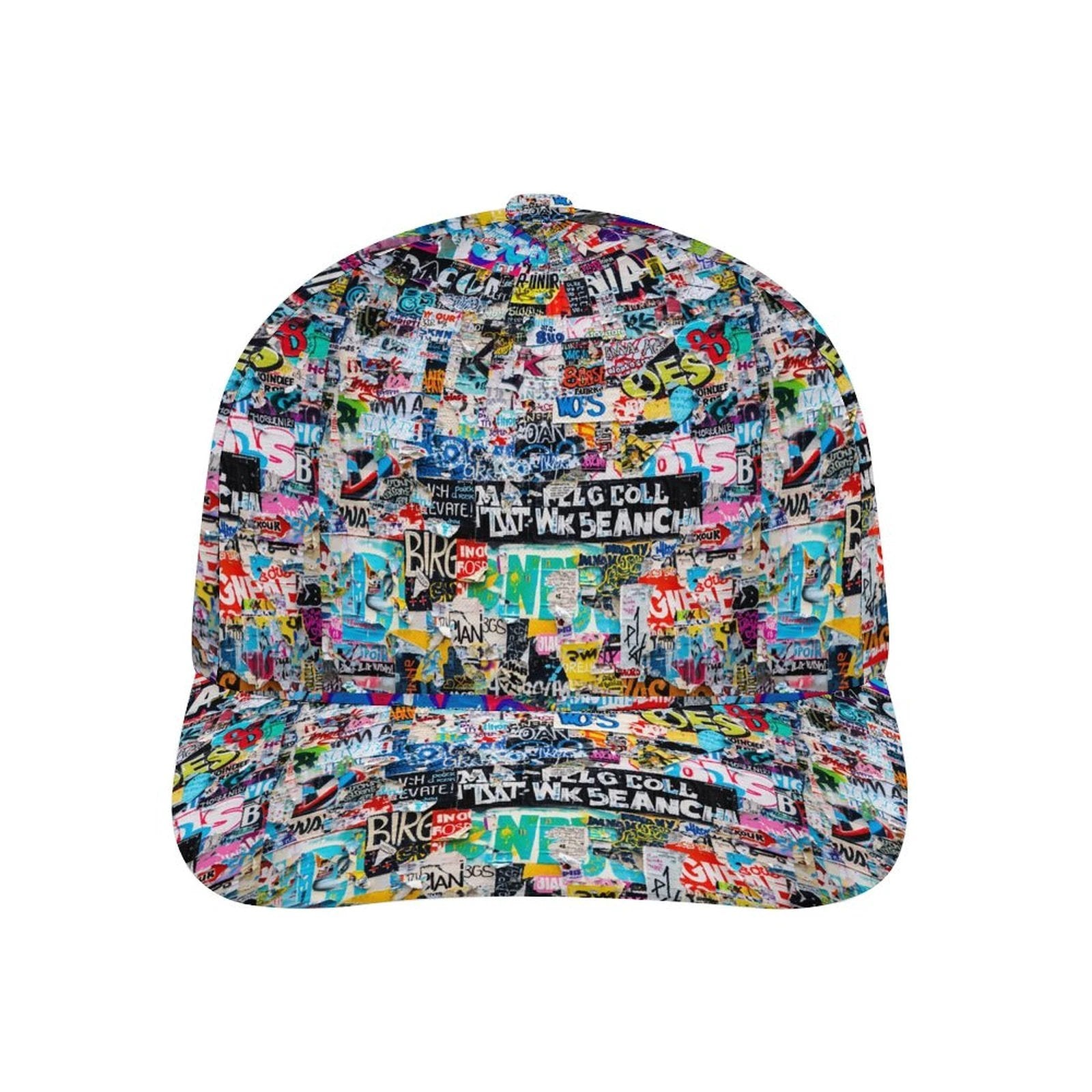 Bent Snapback Cap (All-Over Printing) by SALE_DESIGN-Personal Design