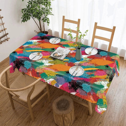 Kitchen Rectangular Tablecloth(One-sided Printing) by SALE_DESIGN-Personal Design