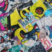Artistic Print Men's Cotton Shirt - Long Sleeve Button Down by Aesthetic Rebellion