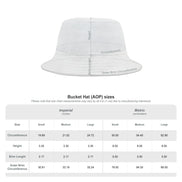 Mind Melting Visuals Bucket Hat for Aesthetic Rebels — Dyles Mavis AOP, Made in USA, Head-Turning Festival Headwear, Statement Accessory for the Scroll-Stopping Dresser
