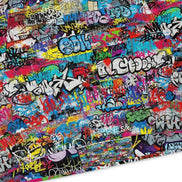 Urban Legend Kids Graffiti Hoodie - Bold Street Art Pullover for Miniature Maximalists & Creative Kids by Aesthetic Rebellion