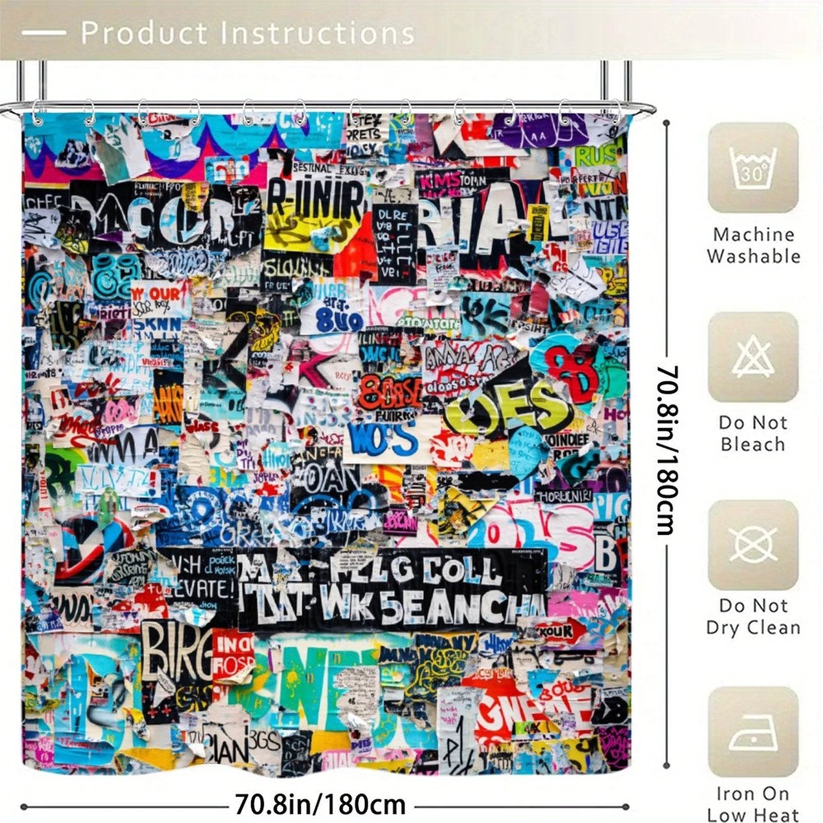 Waterproof Shower Curtain by SALE_DESIGN-Personal Design