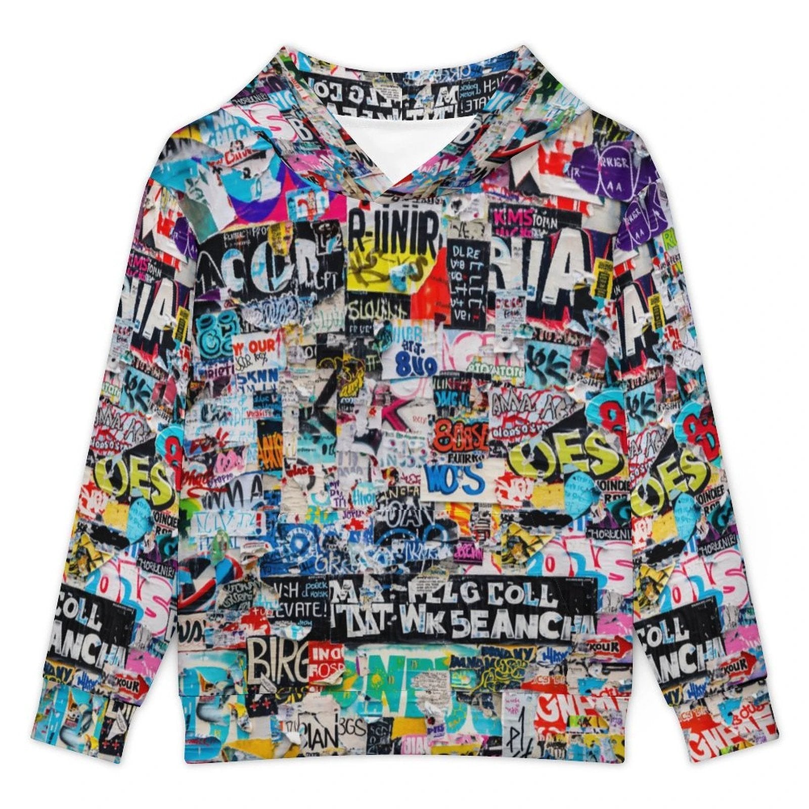 230gsm Children's Hooded Sweatshirt without Drawstrings(All-Over Printing) by SALE_DESIGN-Personal Design