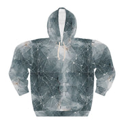 Shattered Beyond Compare - AOP Unisex Graphic Hoodie for Broken Souls and Overrecyclers