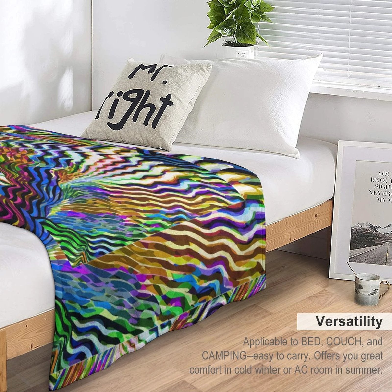Apparel & Accessories > Linens & Bedding > Bedding > Blankets by SALE_DESIGN-Personal Design