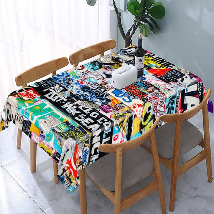 Rectangular Tablecloth(One-sided Printing) by SALE_DESIGN-Personal Design