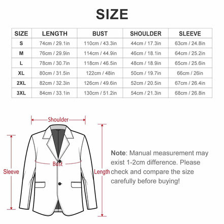 260gsm Two Button Suit(All-Over Printing) by SALE-Personal Design