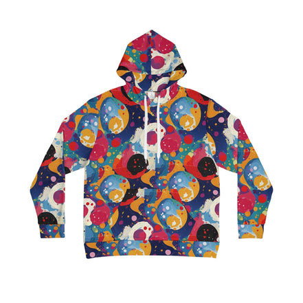 Seven Tails Moon Nature's Collage AOP Hoodie – Vibrant Patchwork Streetwear