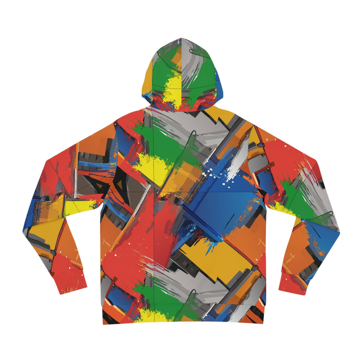 Primary Palette Splash AOP Hoodie – Bold Abstract Art Streetwear | Aesthetic Rebellion