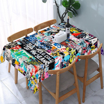 Rectangular Tablecloth(One-sided Printing) by SALE_DESIGN-Personal Design