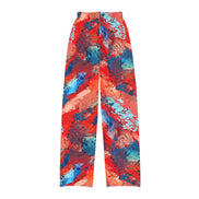 Maximalist Kids Joggers for Mini Self-Expressers — Abstract AOP Lounge Pants, Sensory-Friendly Toddler Wear, Wearable Art for Kids, Creative Play Bottoms, Gender-Neutral Statement Pajamas