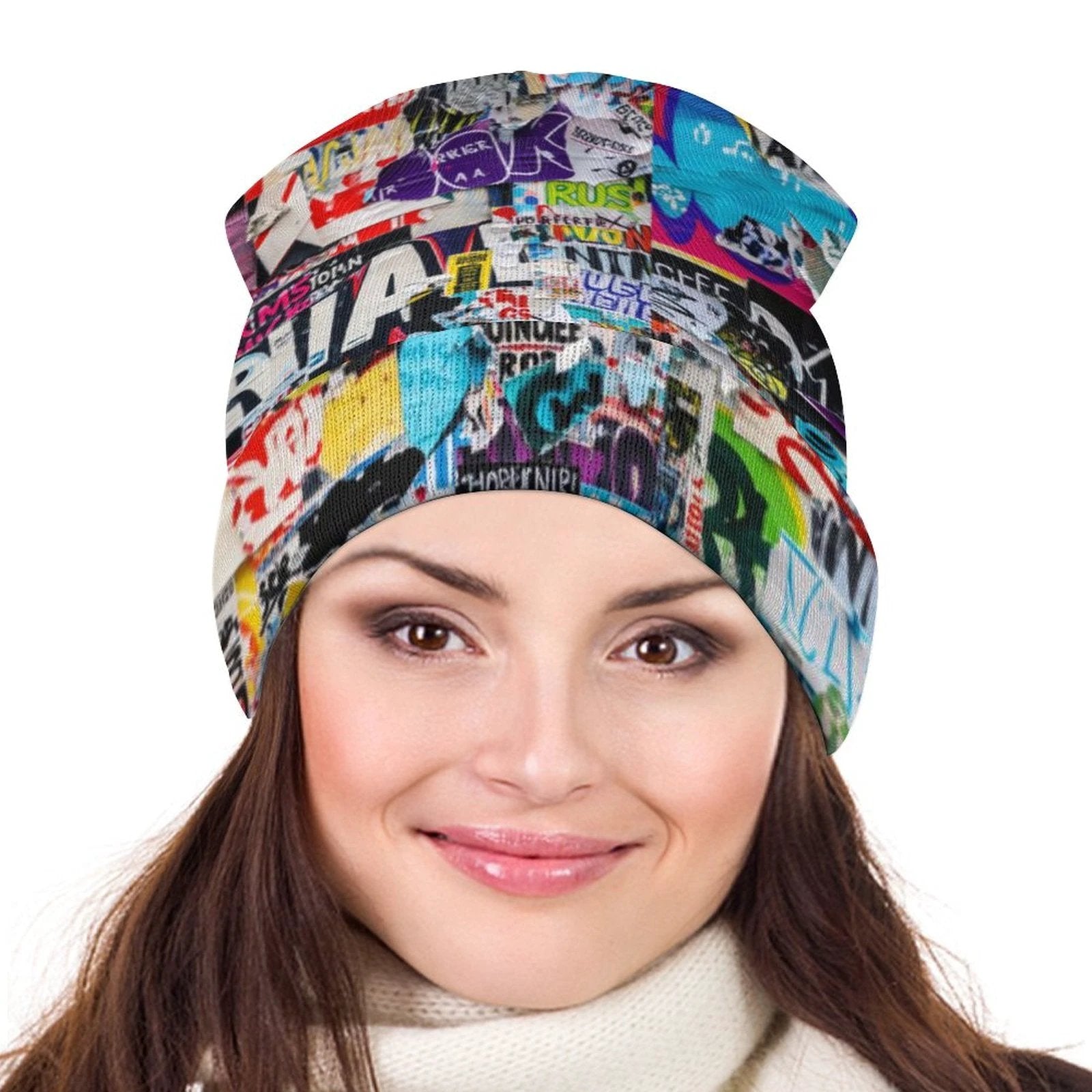 Knit Hat (All-Over Printing) by SALE_DESIGN-Personal Design