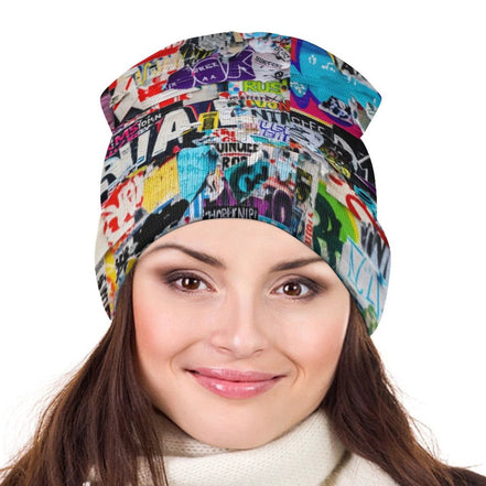 Knit Hat (All-Over Printing) by SALE_DESIGN-Personal Design