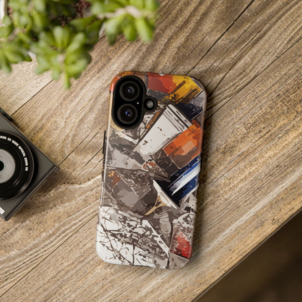 Camping Container Tough Case – Designer Abstract Protection