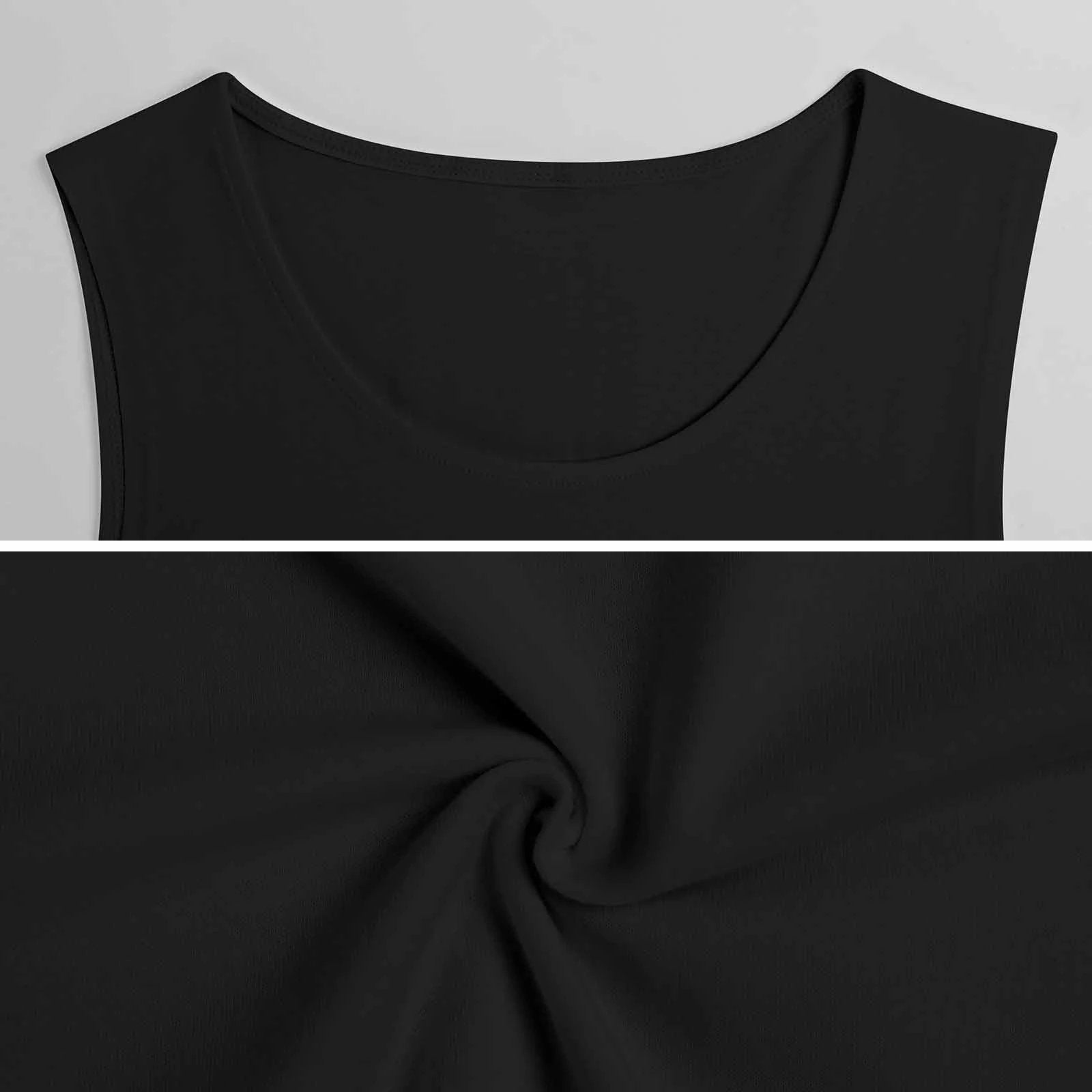 DTF 160gsm Men's Cotton Tank Top(Front Printing) by SALE_DESIGN-Personal Design