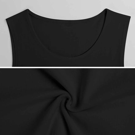 DTF 160gsm Men's Cotton Tank Top(Front Printing) by SALE_DESIGN-Personal Design