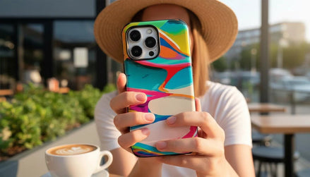 Vibrant Abstract Splash MagSafe Case - Bold Maximalist Tough Phone Cover for Edgy Alt-Fashion Aesthetics by Aesthetic Rebellion