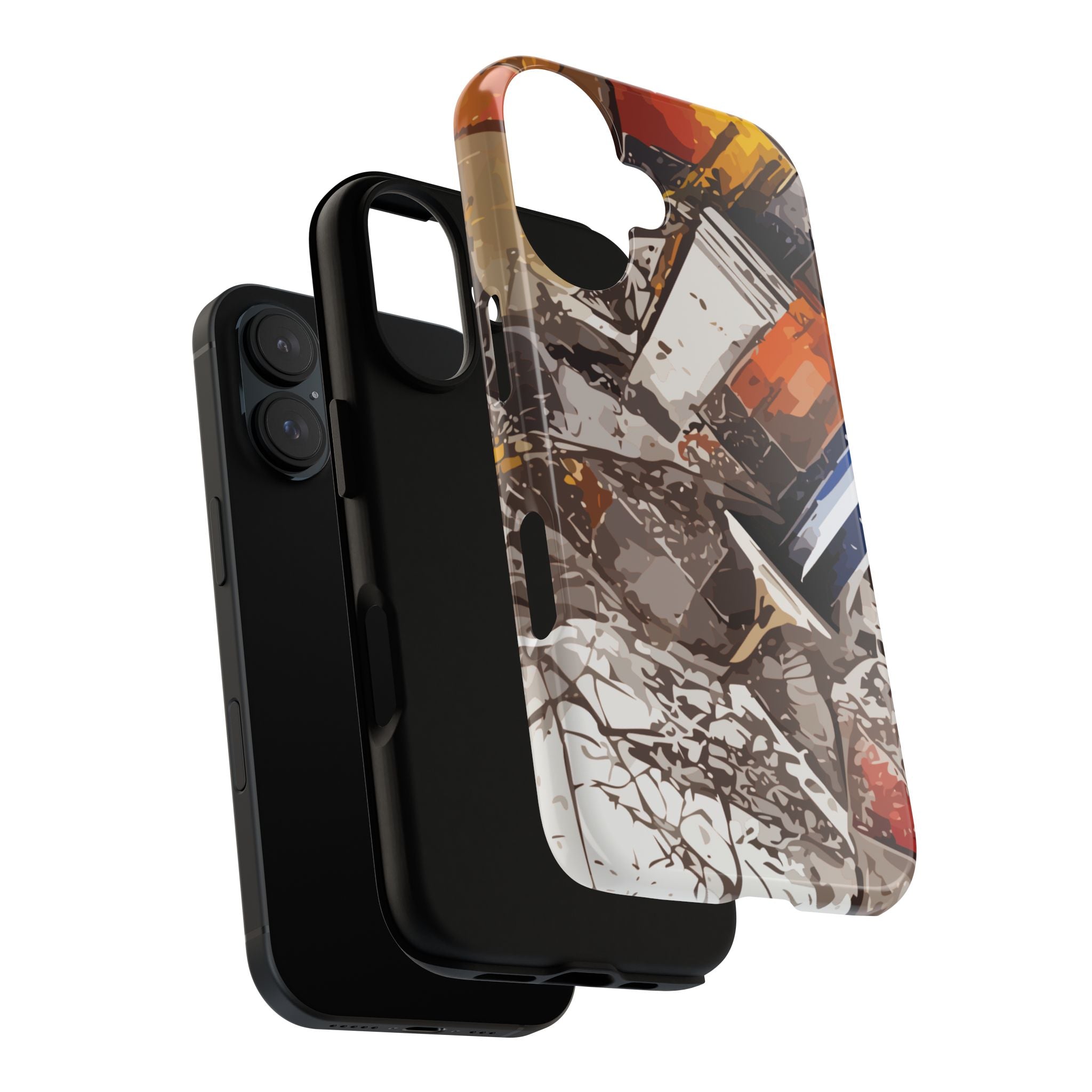 Camping Container Tough Case – Designer Abstract Protection