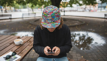 Graffiti Art Snapback Hat | Urban Streetwear All Over Print Cap by Aesthetic Rebellion