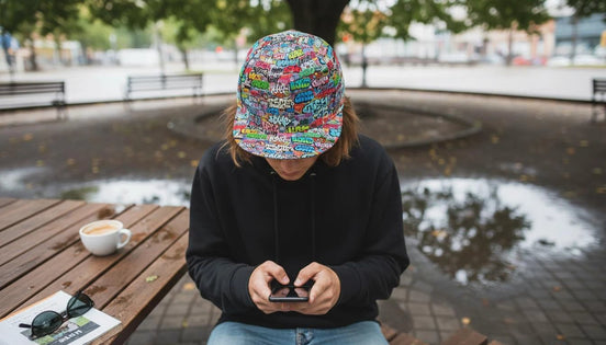 Graffiti Art Snapback Hat | Urban Streetwear All Over Print Cap by Aesthetic Rebellion