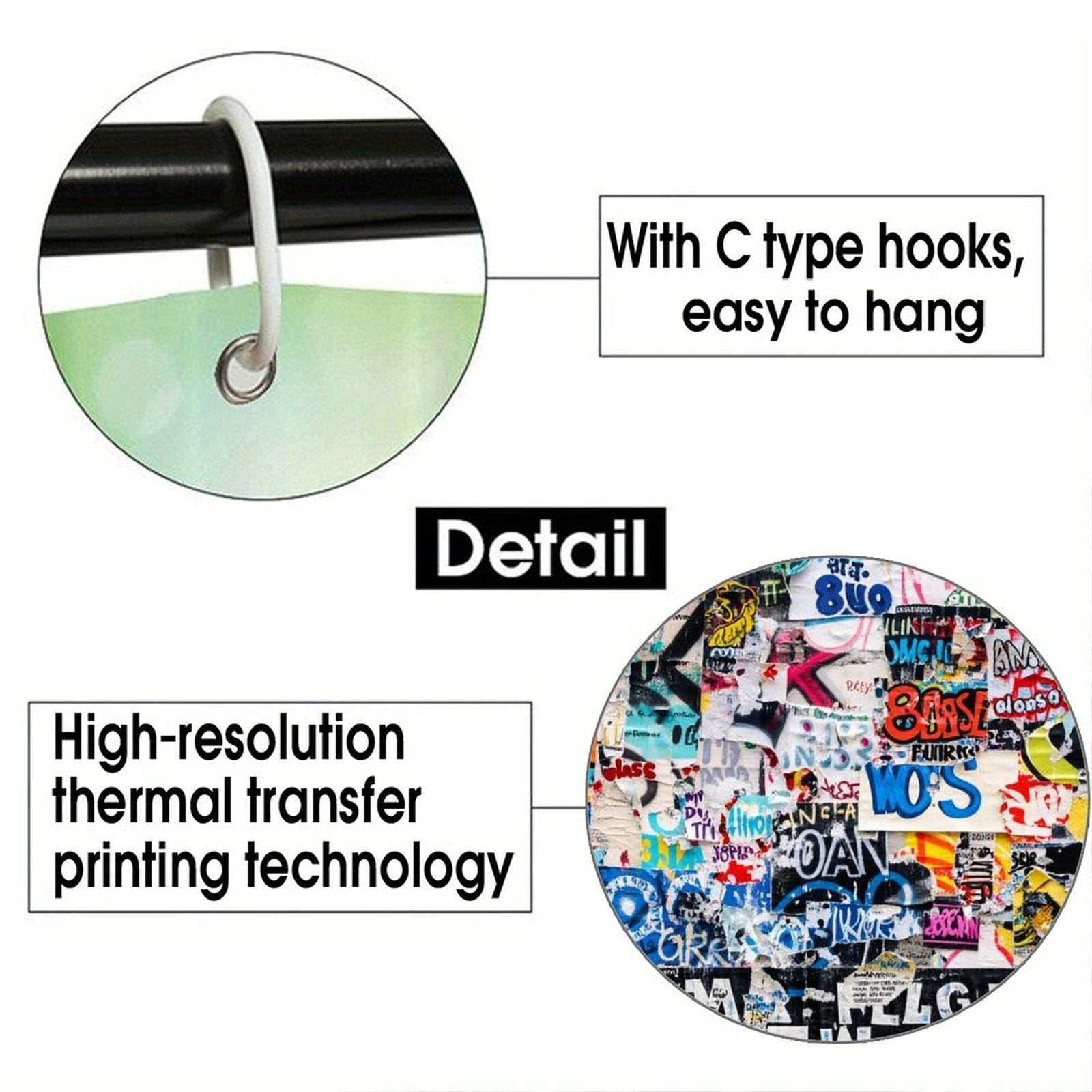 Waterproof Shower Curtain by SALE_DESIGN-Personal Design