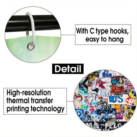 Waterproof Shower Curtain by SALE_DESIGN-Personal Design