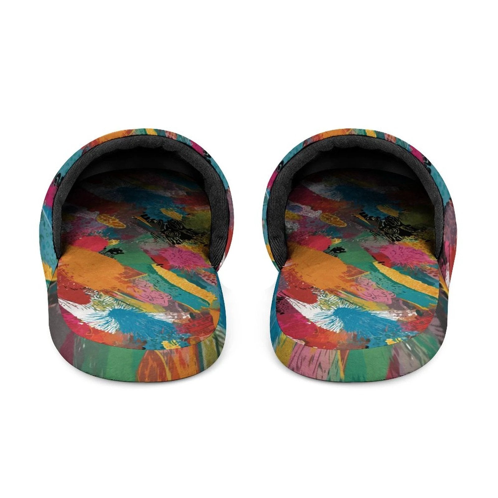 Flannel Men's Cotton Slippers by SALE_DESIGN-Personal Design