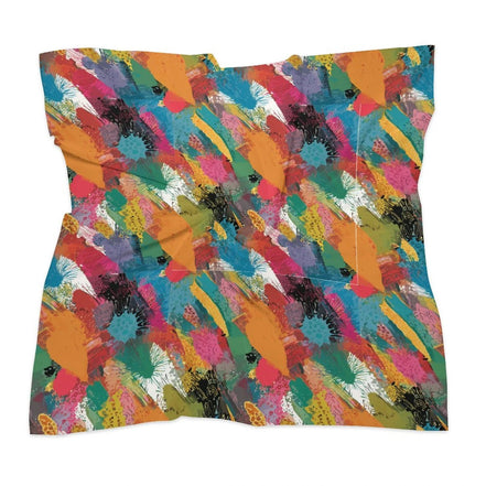 Square Printed Scarves with Skin-friendly Imitated Silk by SALE_DESIGN-Personal Design