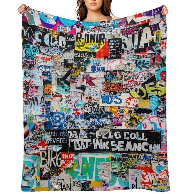 280gsm Flannel Throw Blanket for Bedroom-30"×40"