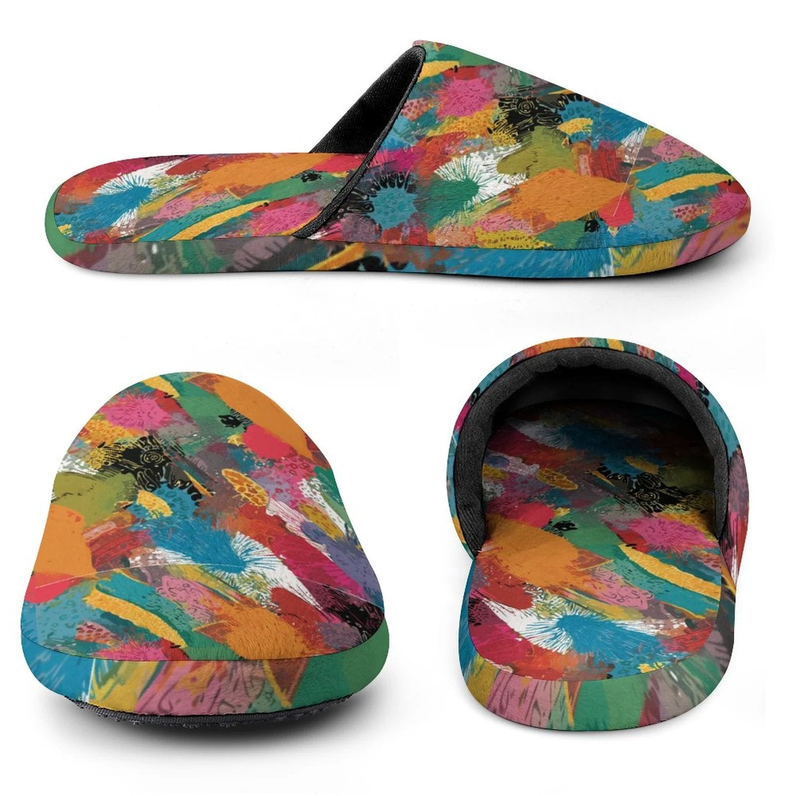 Flannel Ladies Cotton Slippers by SALE_DESIGN-Personal Design