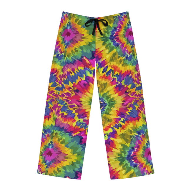 Rainbow Tie Dye Pajama Pants | Psychedelic Lounge Sleepwear