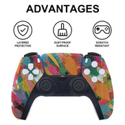Custom PS5 Controller Console Stickers (Dis Version) by SALE_DESIGN-Personal Design