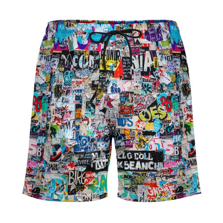 Men's Beach Shorts with 4 Pockets by SALE_DESIGN-Personal Design