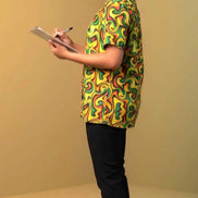 Retro Boundless Swirl Hawaiian Shirt - 70s Psychedelic Aesthetic Summer Top for Modern Creatives by Aesthetic Rebellion