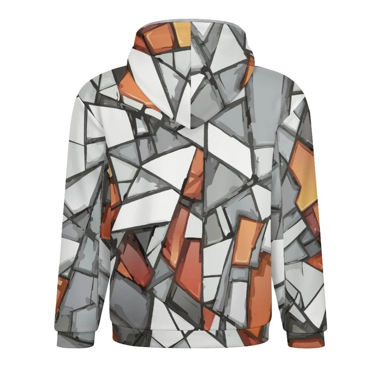 230gsm Full Zip up Hoodie with Plush Lining(All-Over Printing) by SALE_DESIGN-Personal Design
