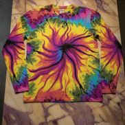 Cyber-Marble Liquid Glitch Long Sleeve Henley — Maximalist AOP Streetwear Top, 280gsm Polyester-Spandex, Glitchcore Digital Marble Print, Men's Bold Art Shirt