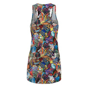 Women's Cut & Sew Racerback Dress (AOP)