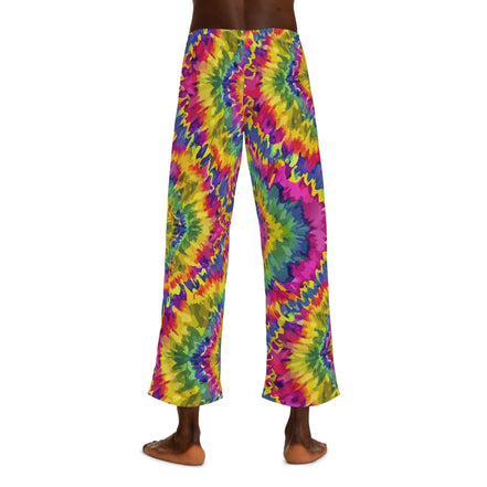 Rainbow Tie Dye Pajama Pants | Psychedelic Lounge Sleepwear