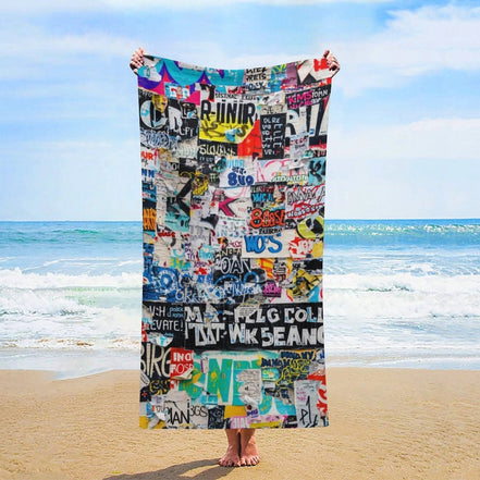 Beach Towel-61.4"x30.3"/156x77cm by SALE_DESIGN-Personal Design