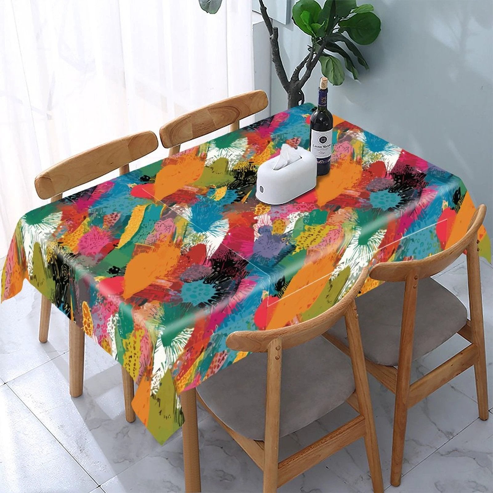 Rectangular Tablecloth(One-sided Printing) by SALE_DESIGN-Personal Design