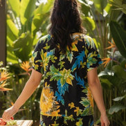 True Flower Child Vector Pajama Set - Whimsical Bohemian Loungewear for Artsy Dreamers by Aesthetic Rebellion